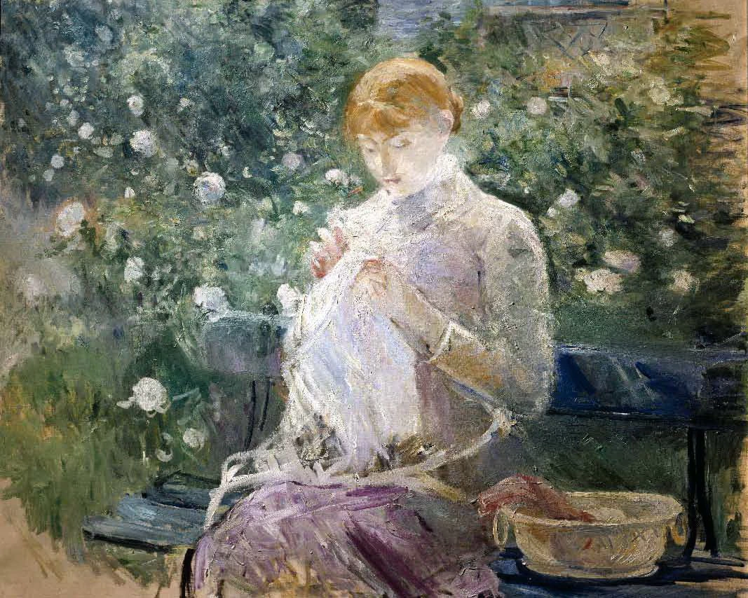 Pasie che cuce in giardino - Musée des beaux, arts de Pau
